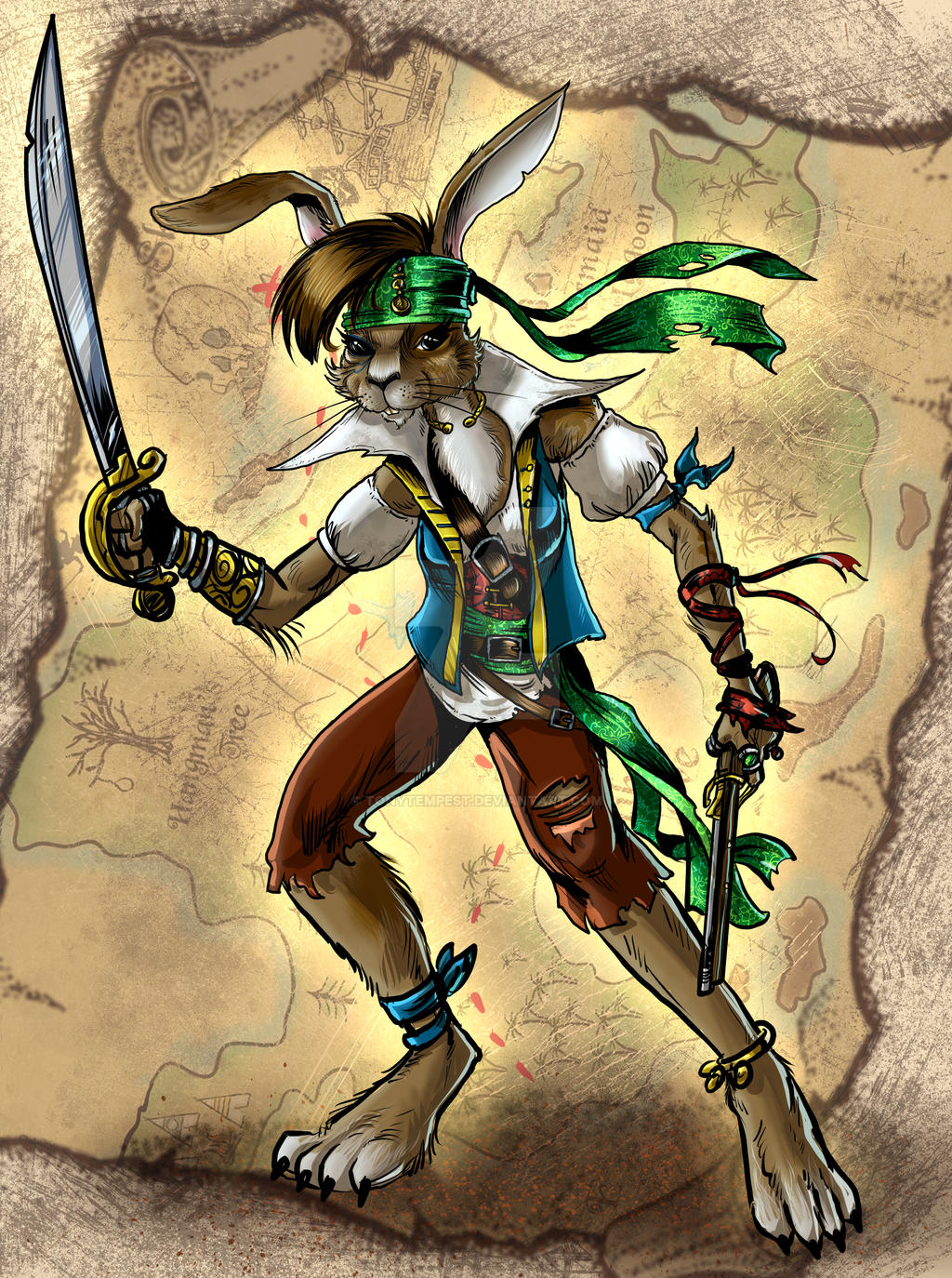 Flopsi Flopsy the Pirate by TonyTempest on DeviantArt