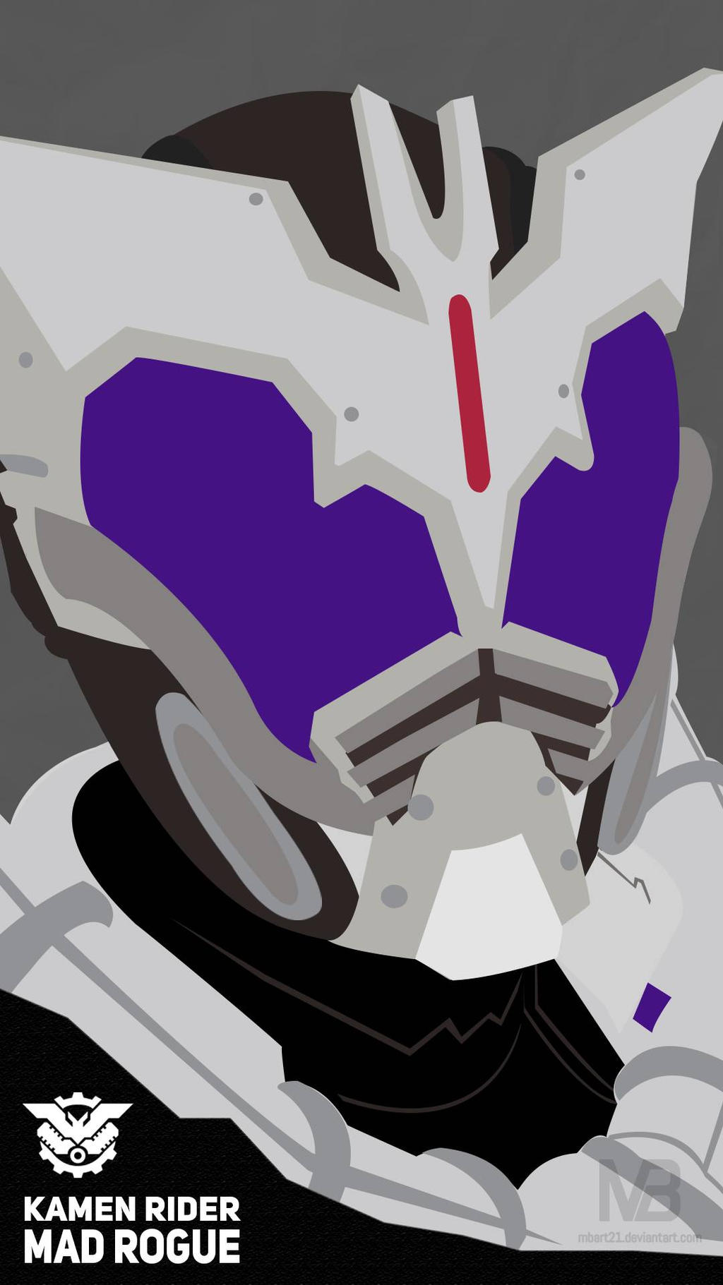 Kamen Rider Mad Rogue By MBART21 by mbart21 on DeviantArt