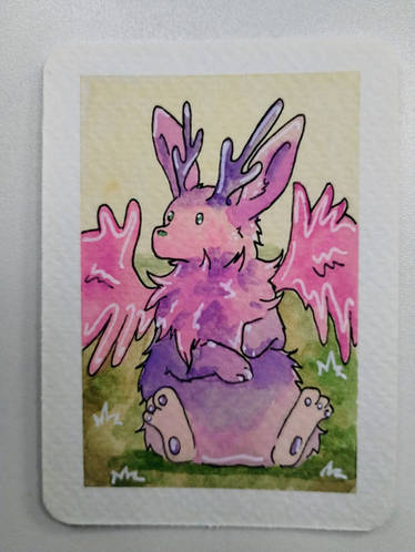 Lavender Jackalope