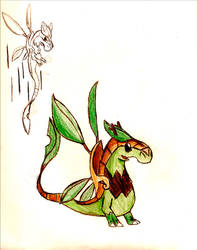 Request- Grass Flying Fakemon