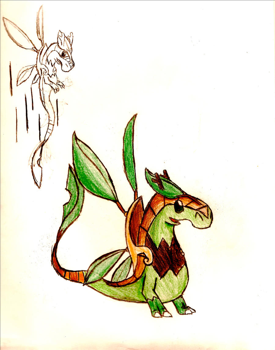 Request- Grass Flying Fakemon by Digixal on DeviantArt