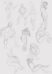 Gesture Drawings - 60 seconds