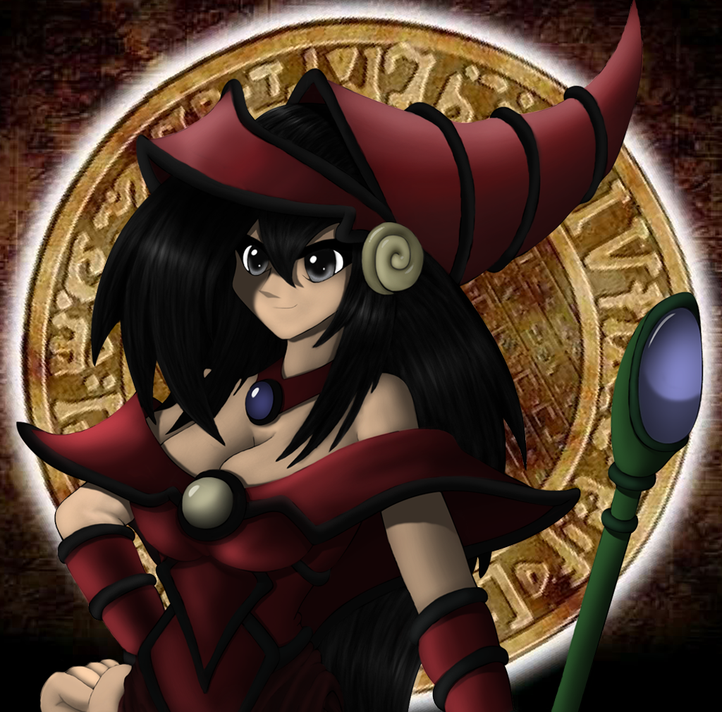 Crimson Dark magician Lady the Yugioh card image