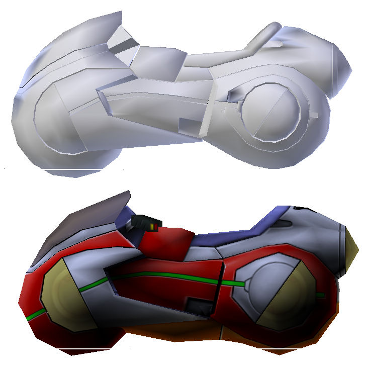 Sonic Riders Bike Model upgraded by DarkHedgehog23 on DeviantArt