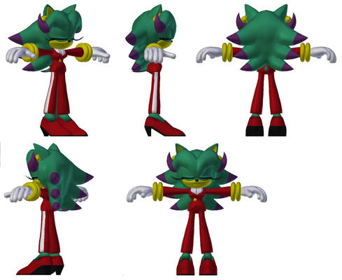 Breezie Hedgehog model almost finish