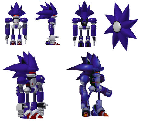 Mecha Sonic STH3andK Model