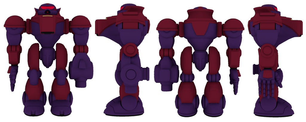 Swatbot Sonic underground Swatbot model commission DONE by DarkHedgehog23 on ...