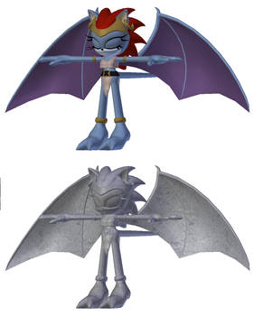 Demona the Gargoyle Model sonic style