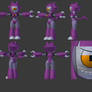 GameOverse Malice robot 3D model done