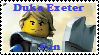 Duke Exeter Fan Stamp by BobBricks