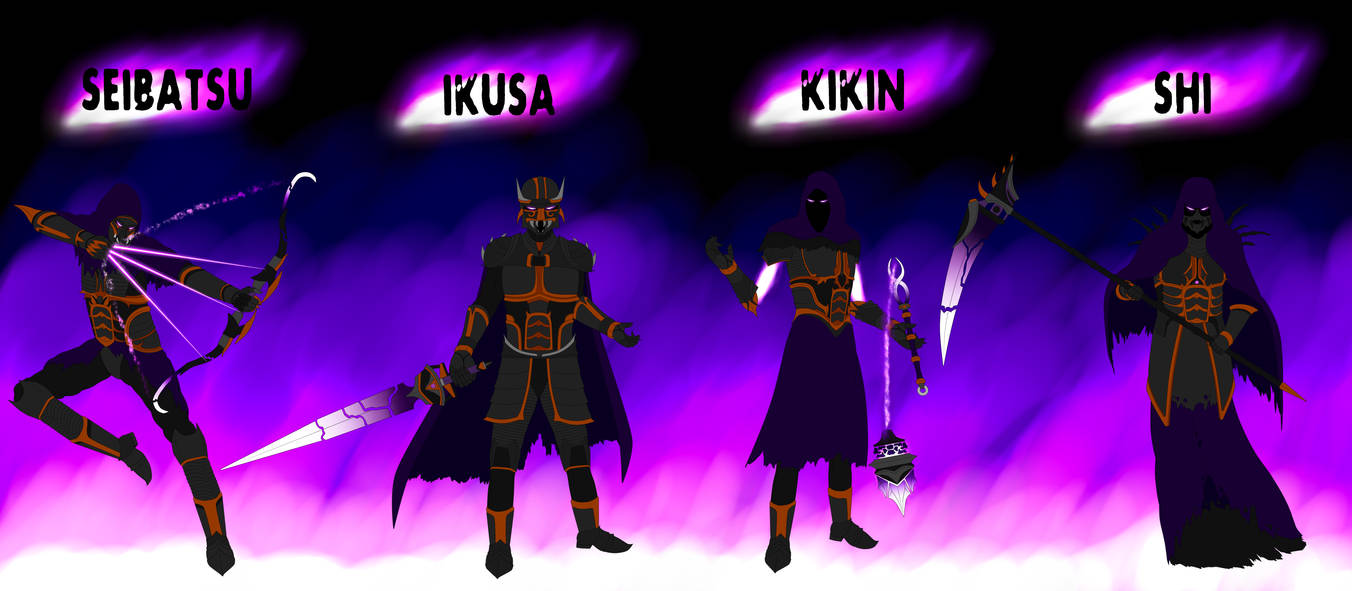 Oni Rider Steed The Oni Riders of the Maelstrom by BobBricks on DeviantArt