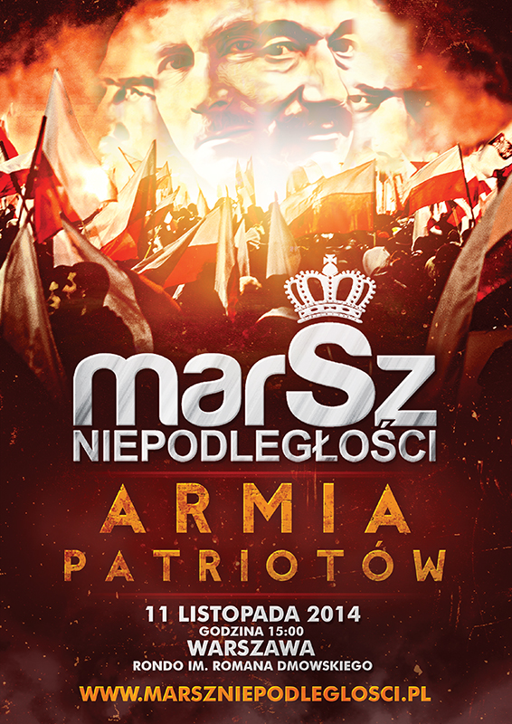 Independence March 2014 in Warsaw official poster