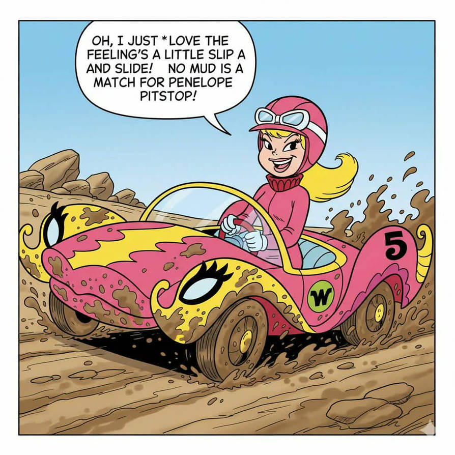 Penelope Pitstop Stuck In A Slurry Pit By Stuckfan22 On DeviantArt penelope-pitstop-stuck-in-a-slurry-pit-by-stuckfan22-on-deviantart