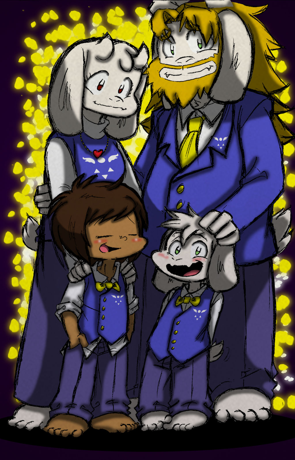 Undertale: A New Royal Family Portrait