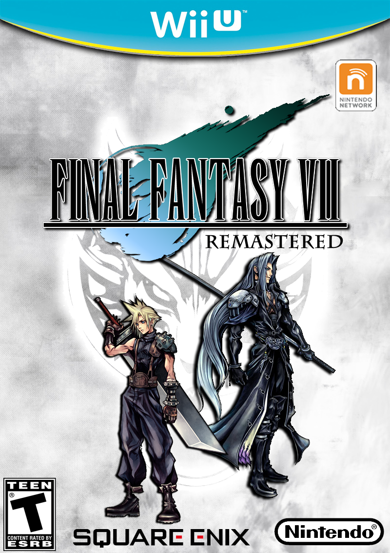Final Fantasy Vii Remastered Wii U By Ceobrainz On Deviantart Final Fantasy Vii Remastered Wii U By Ceobrainz On Deviantart