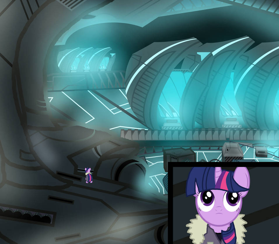 The Pony Thing: Twilight inside the spaceship