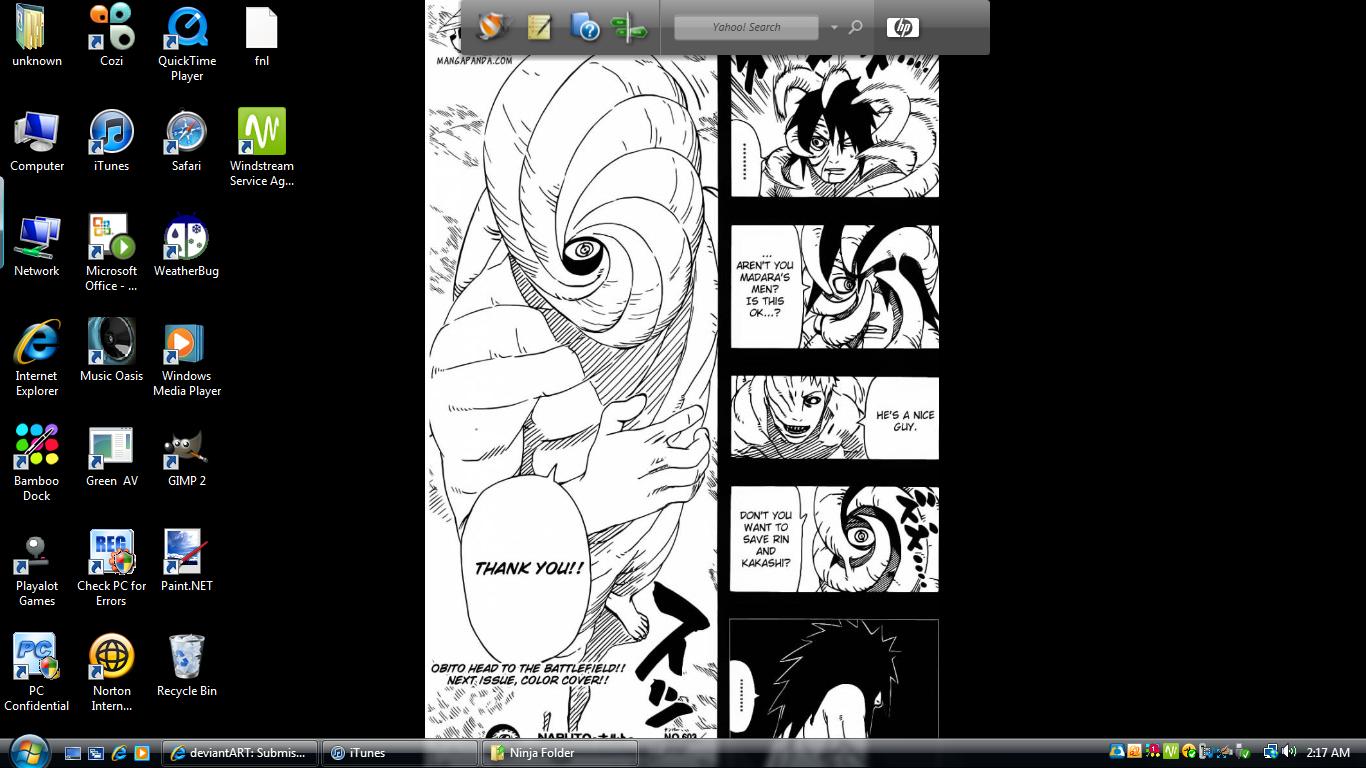 Dark Obito drawing near