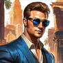 Glen Powell As Johnny Cage #2