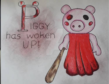 Poley Piggy Roblox para colorir