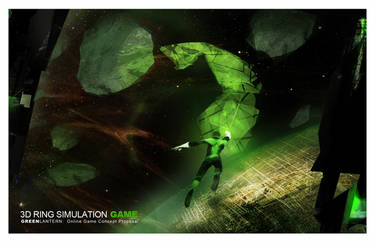 Green Lantern Online Game Art