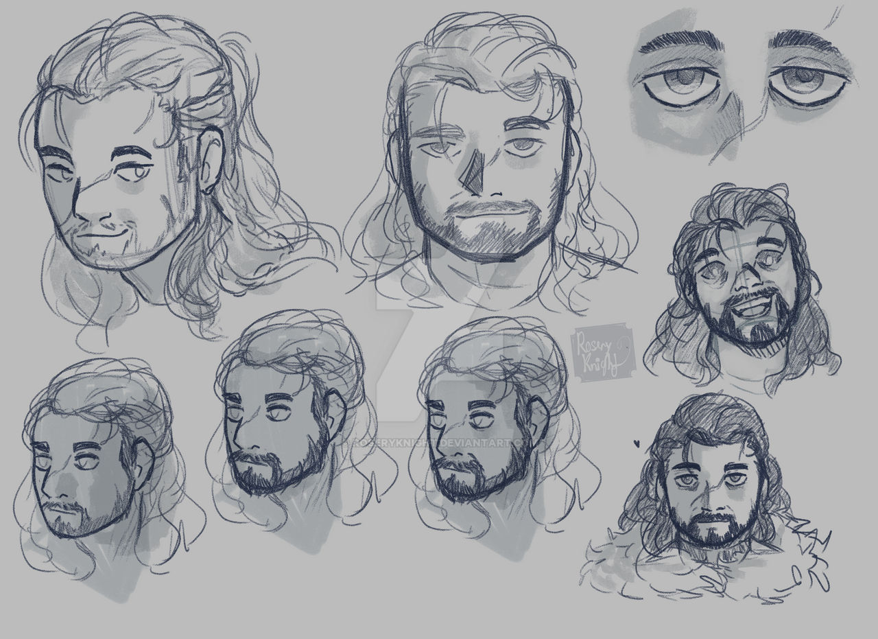 Dean Face Studies by Roseryknight on DeviantArt