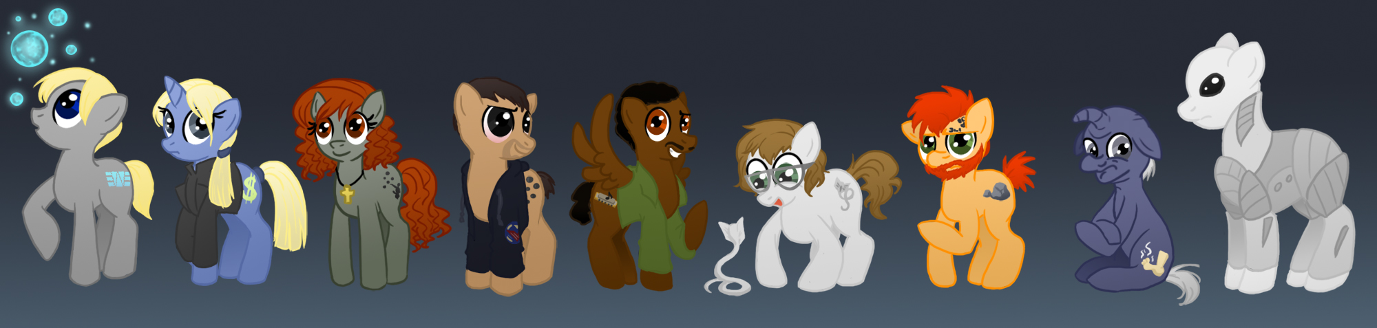 Prometheus cast MLP style