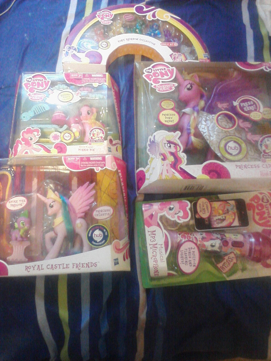 my ponies i got today