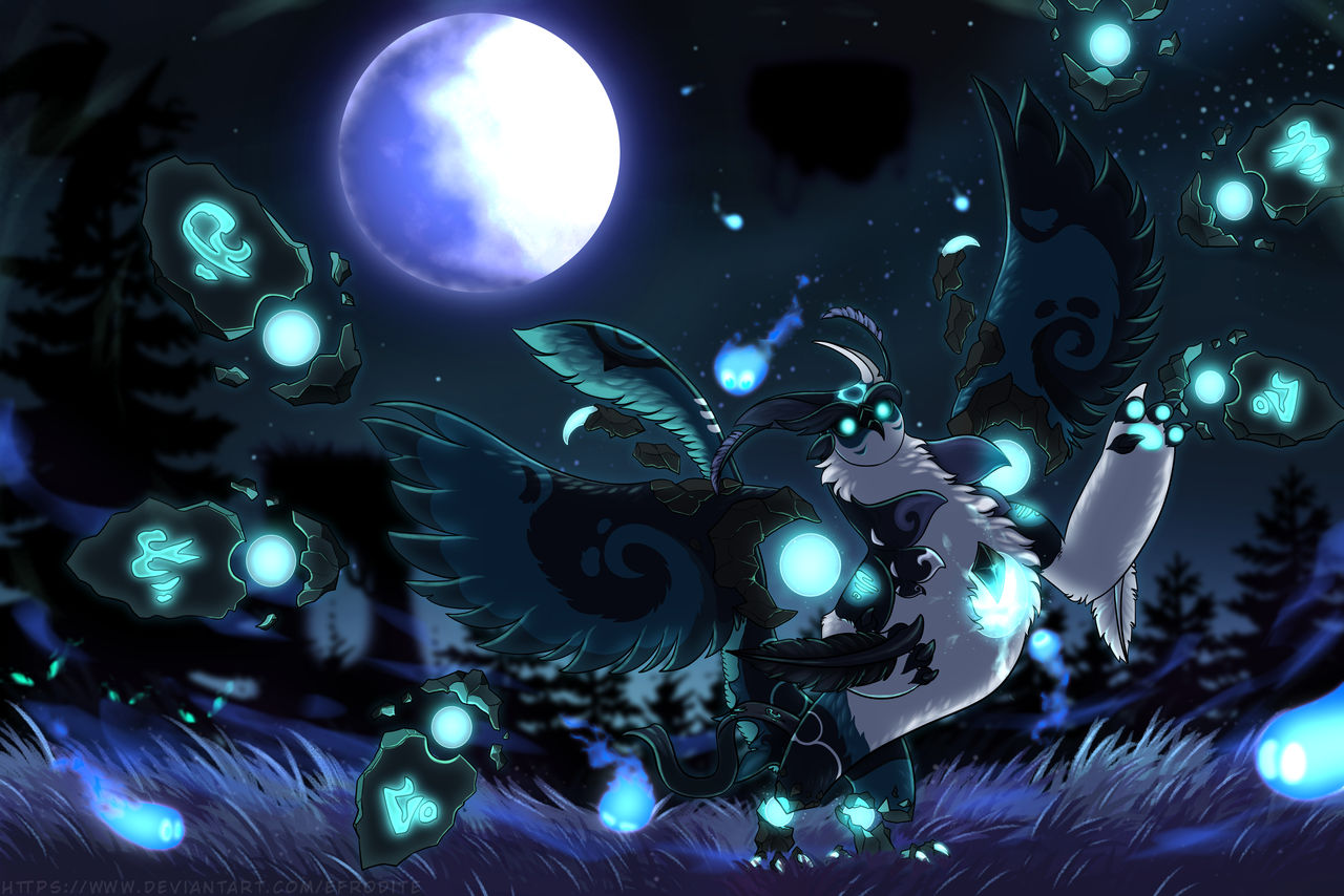 Summoning The Blue Moon by Efrodite on DeviantArt
