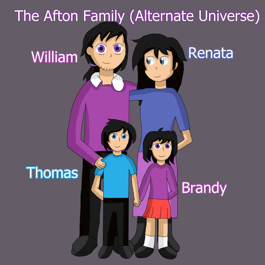 Afton Family AU by LtLemonaid on DeviantArt