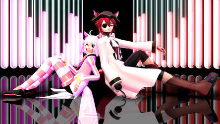 MMD Foxy and Mangle Models Test