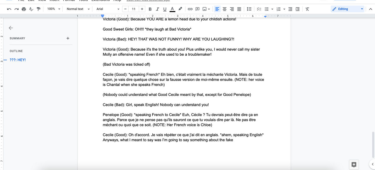 Working On A Transcript! by TvishaLoliRock12 on DeviantArt