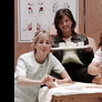 tickle foot massage prank gif woman 3