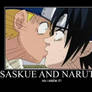 saskue and naruto kiss