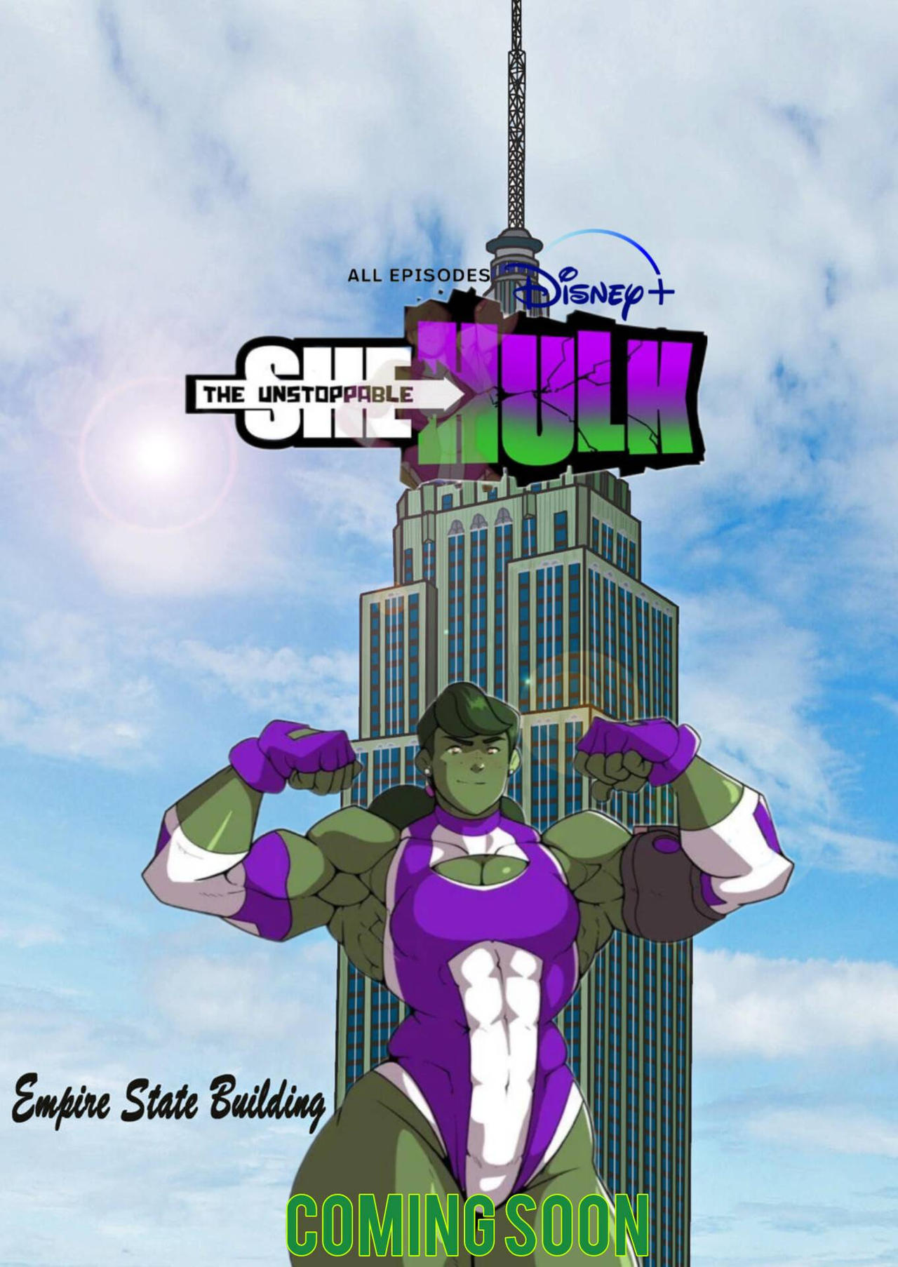 Disney The Unstoppable She-Hulk(TV Series) Poster by ramirezj6 on ...