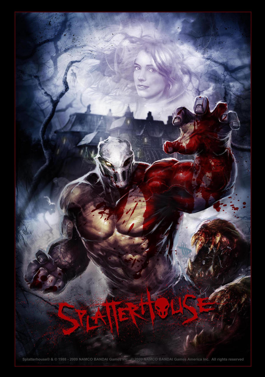 SPLATTERHOUSE SDCON poster