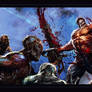 SplatterHouse E3 Banner Art