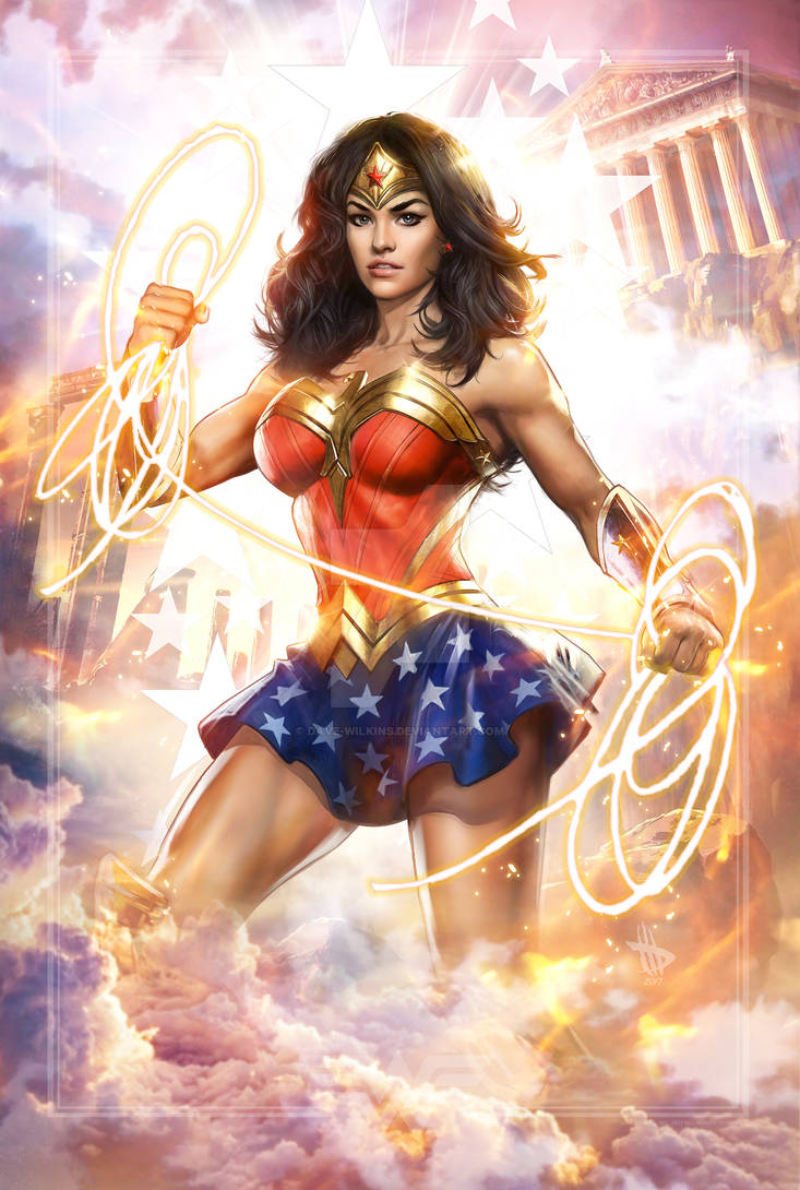 Wonder Woman 4 wondercon!!! by Dave-Wilkins on DeviantArt