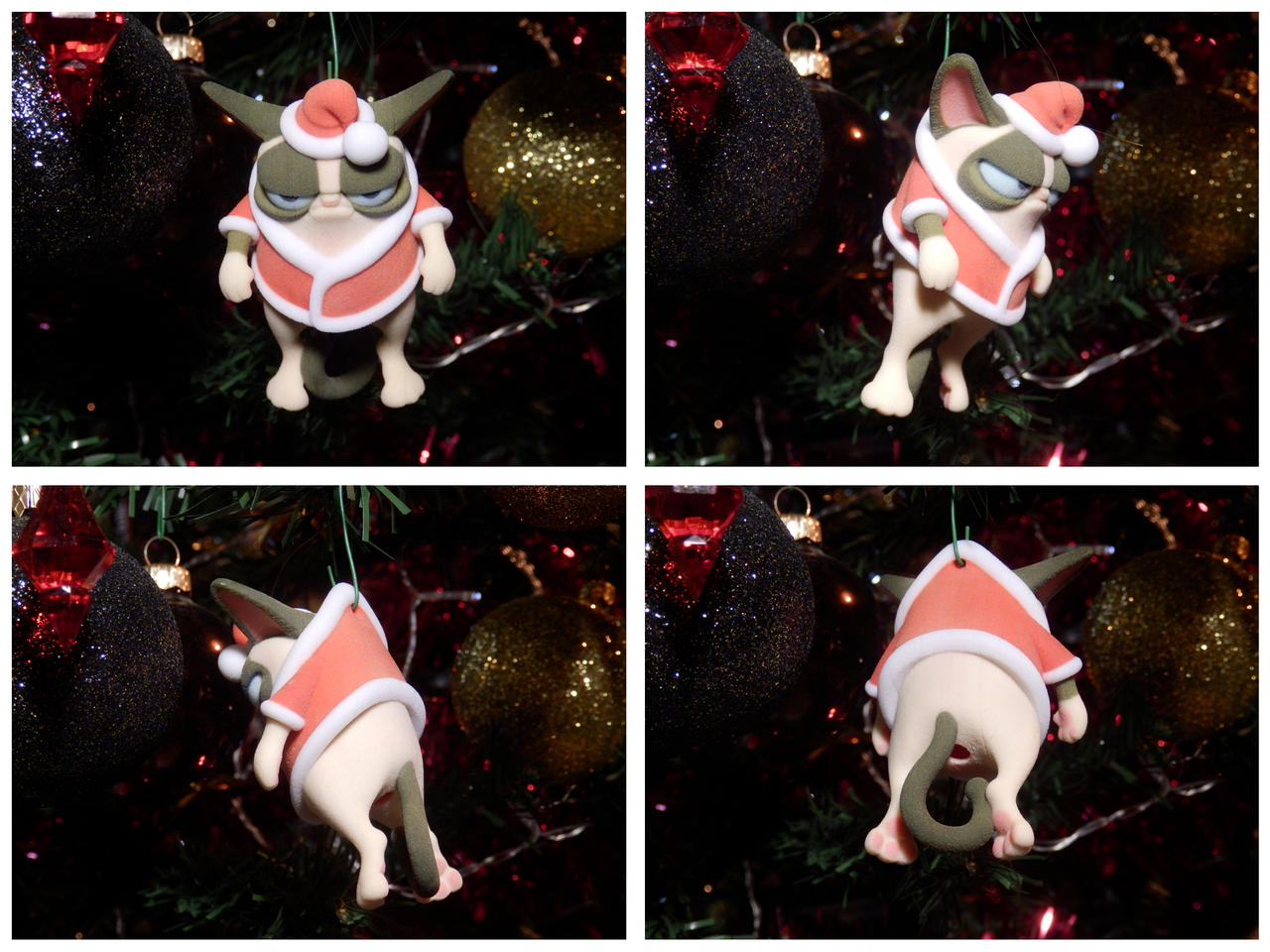 HO! HO! hum... Christmas Cat by mattbag