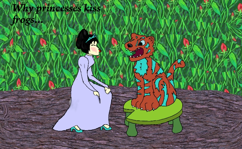 Why princesses kiss frogs