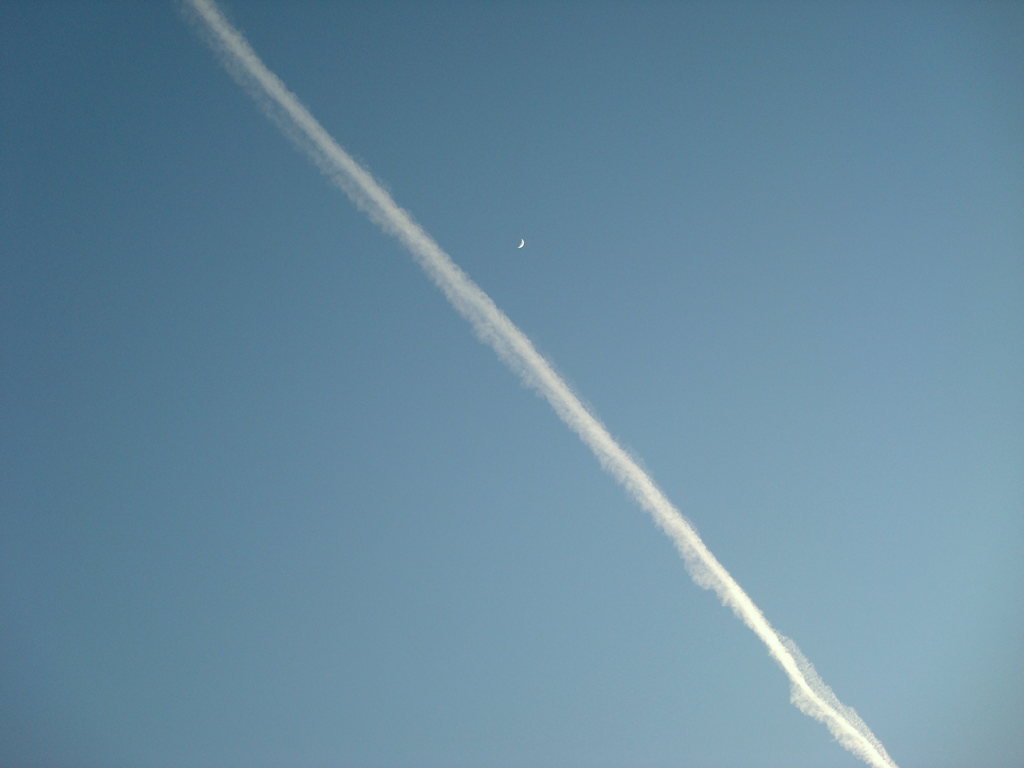 Sky After The Space Station Launch - 18.12.2012