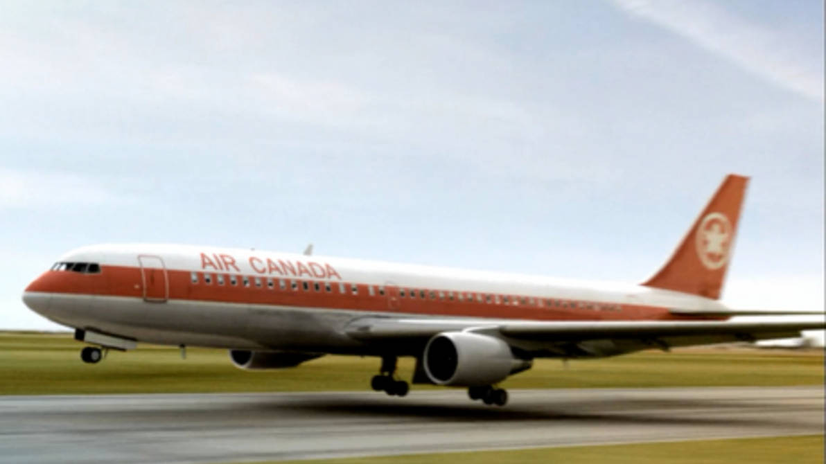 Gimli Glider (Air Canada flight 143) by FNAFMangleFox on DeviantArt