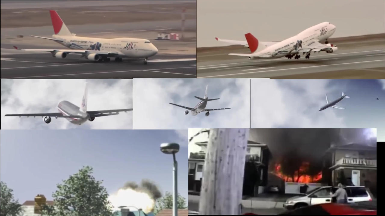What happened in the Flight 587 crash?