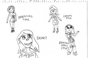 Me in Cartoon Styles