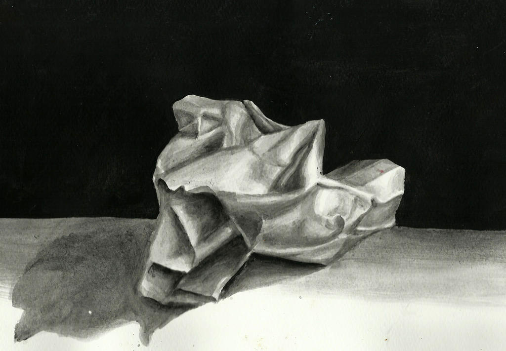 Bit Squashed Paper Crushed paper 1 by BlackCarima on DeviantArt