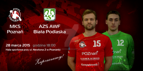 Promo material - invitation MKS Poznan match 5