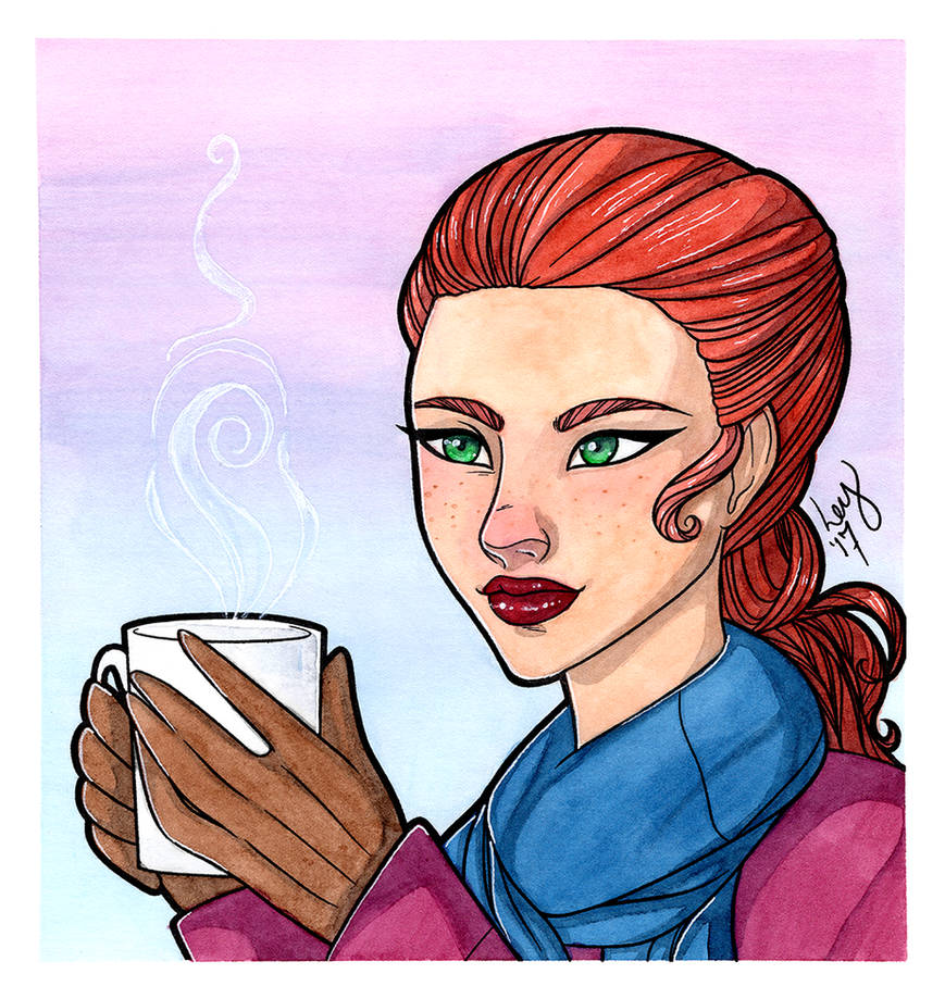 Let It Snow (Tegan from Plume Comic) by leys