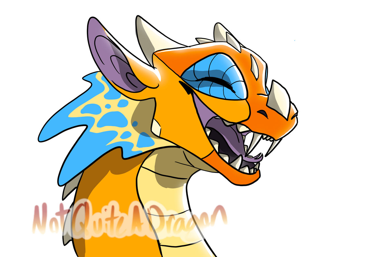 Rainwing Ruff Happy Rainwing by NotQuiteADragon on DeviantArt