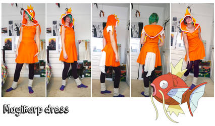 Magikarp dress by TrafficConeCreations