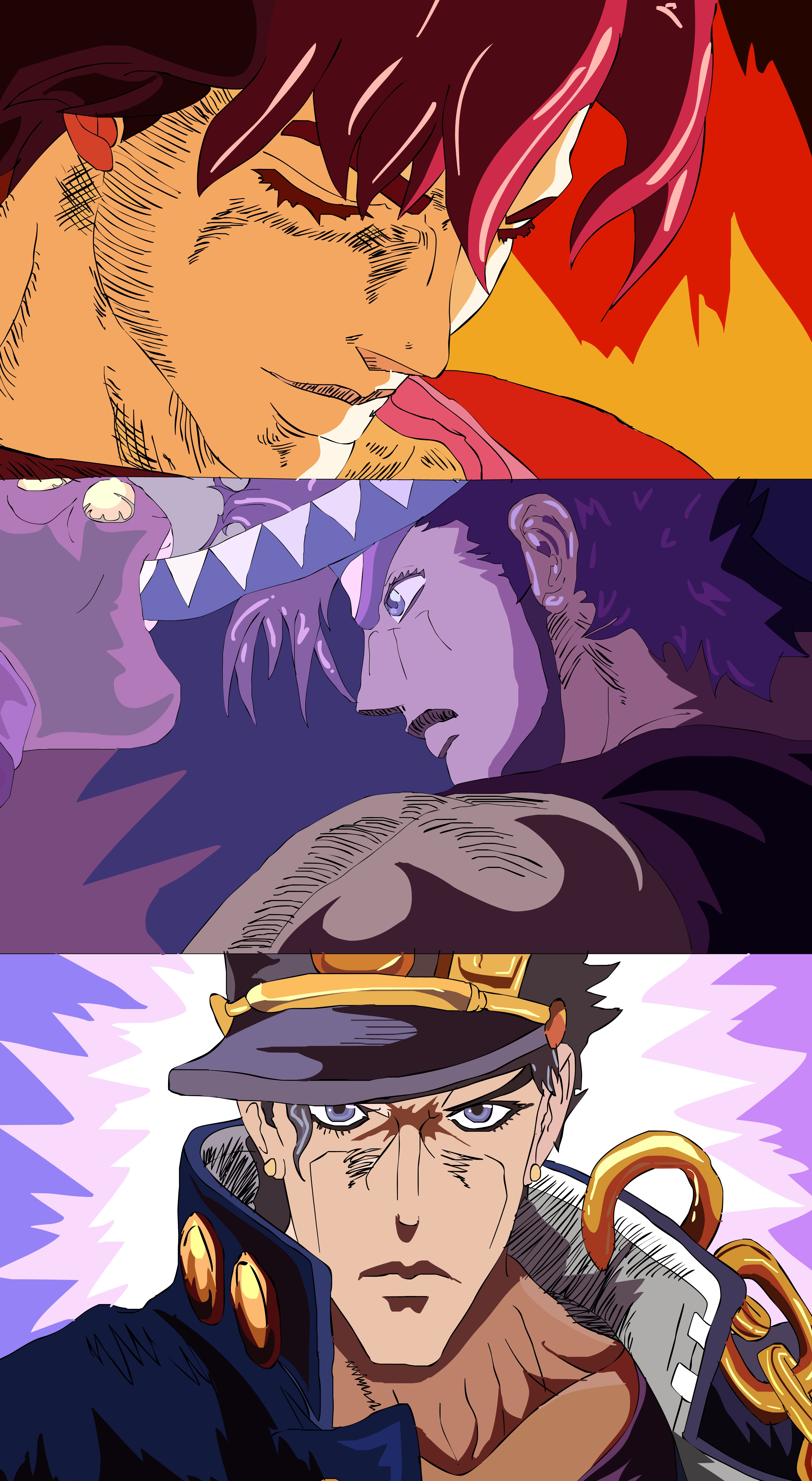 JOJO :: Jotaro Kujo and stand by Katong999 on DeviantArt