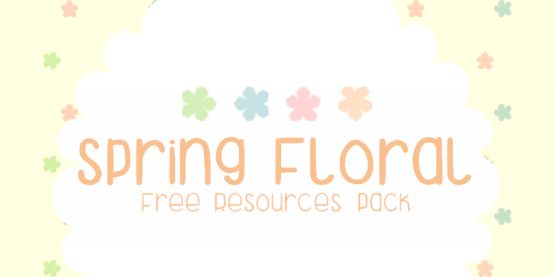 Spring Floral FREE Resources Pack